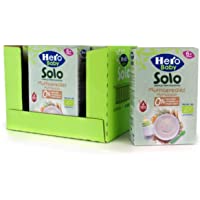 Hero Baby - Papilla de Multicereales Ecológica sin Azúcares Añadidos- para Bebés a Partir de los 6 Meses - Pack de 6 x…